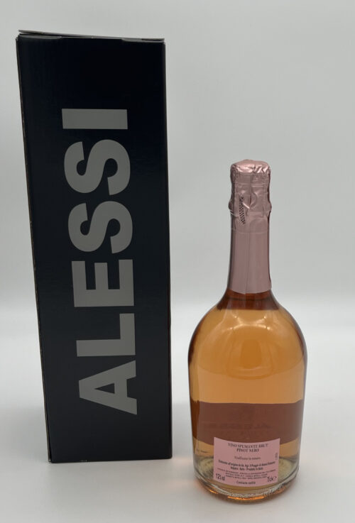 Bollicine pinot brut Rosè ALESSI Oltrepo Pavese