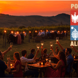 Aperivigna – L’aperitivo tra i filari al tramonto
