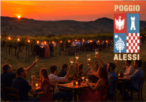 Aperivigna – L’aperitivo tra i filari al tramonto